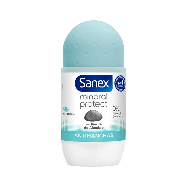 Desodorante roll-on Mineral Protect con piedra de alumbre