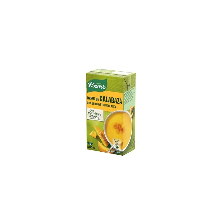 Crema de calabaza brik 500ml