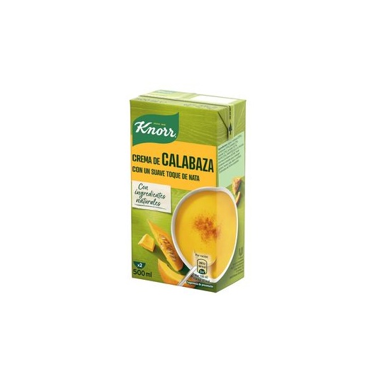 Crema de calabaza brik 500ml