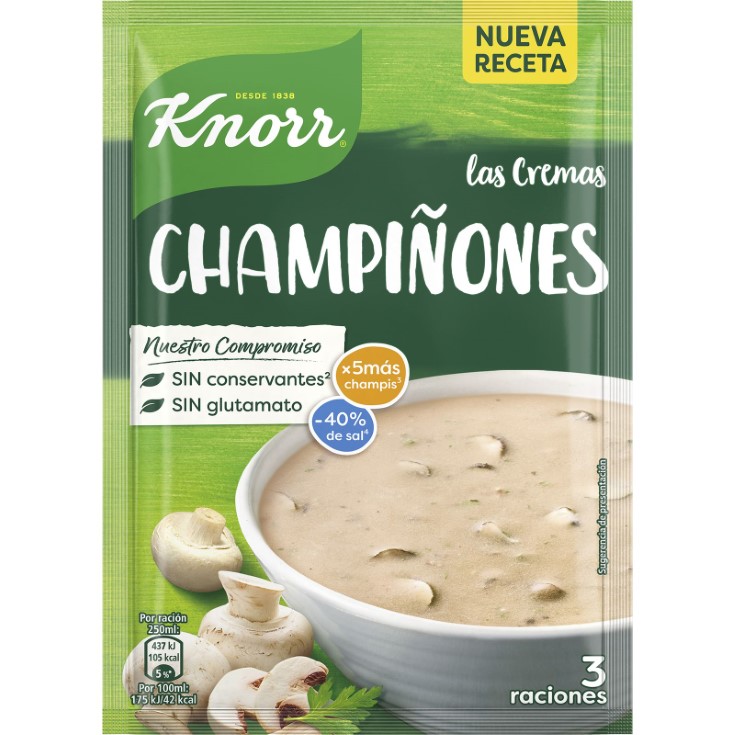 Crema Deshidratada Champiñones