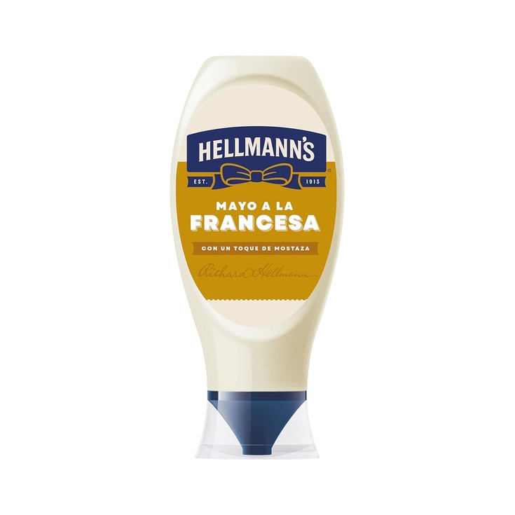Mayonesa francesa bocaabajo