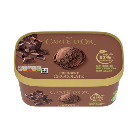 Tarrina de helado de chocolate - 500g