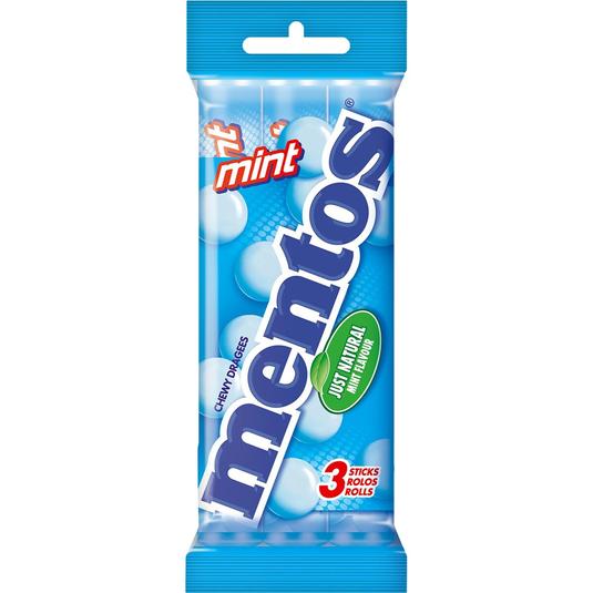 Mint caramelos masticables de menta blister 3 rollos