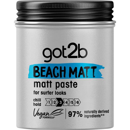 Cera para el pelo Beach mate Got2Be - 100ml