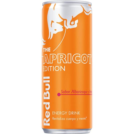 Bebida energética sabor albaricoque y fresa