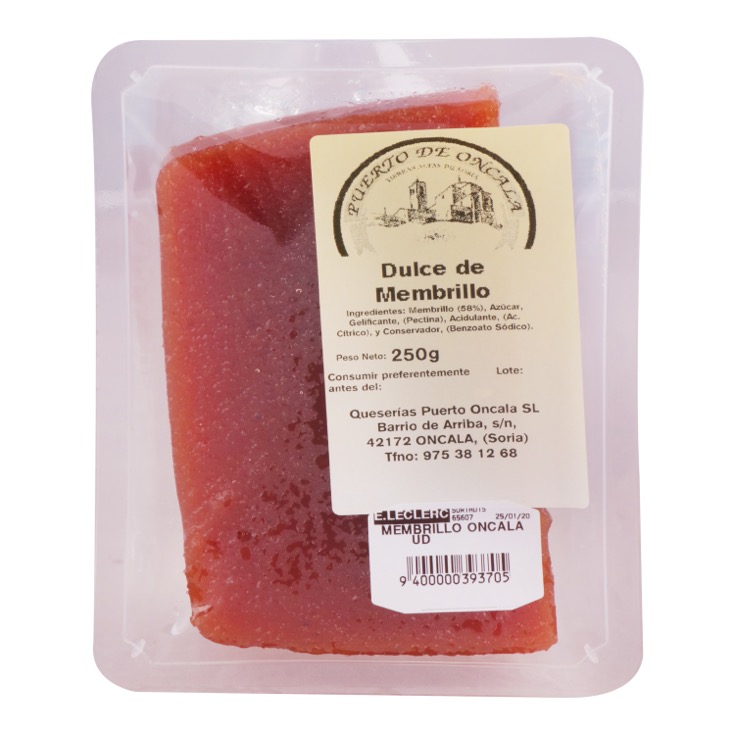 Dulce De Membrillo Puerto De Oncala 250Grs