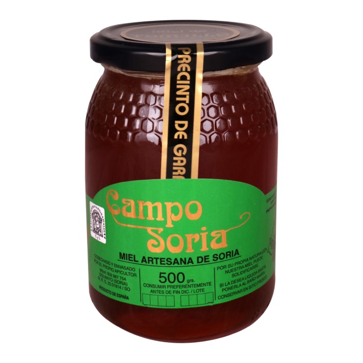 Miel Artesana De Tomillo Campo Soria 500Grs