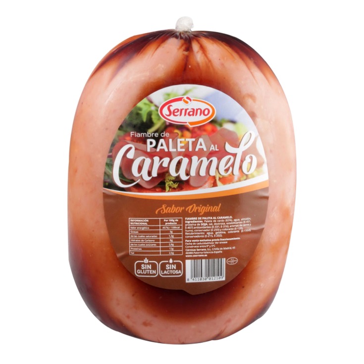 Paleta Al Caramelo Serrano 250Grs