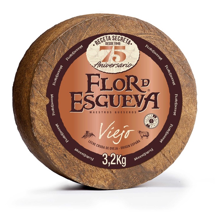 Queso Puro Oveja Leche Cruda Flor De Esgueva 450Grs