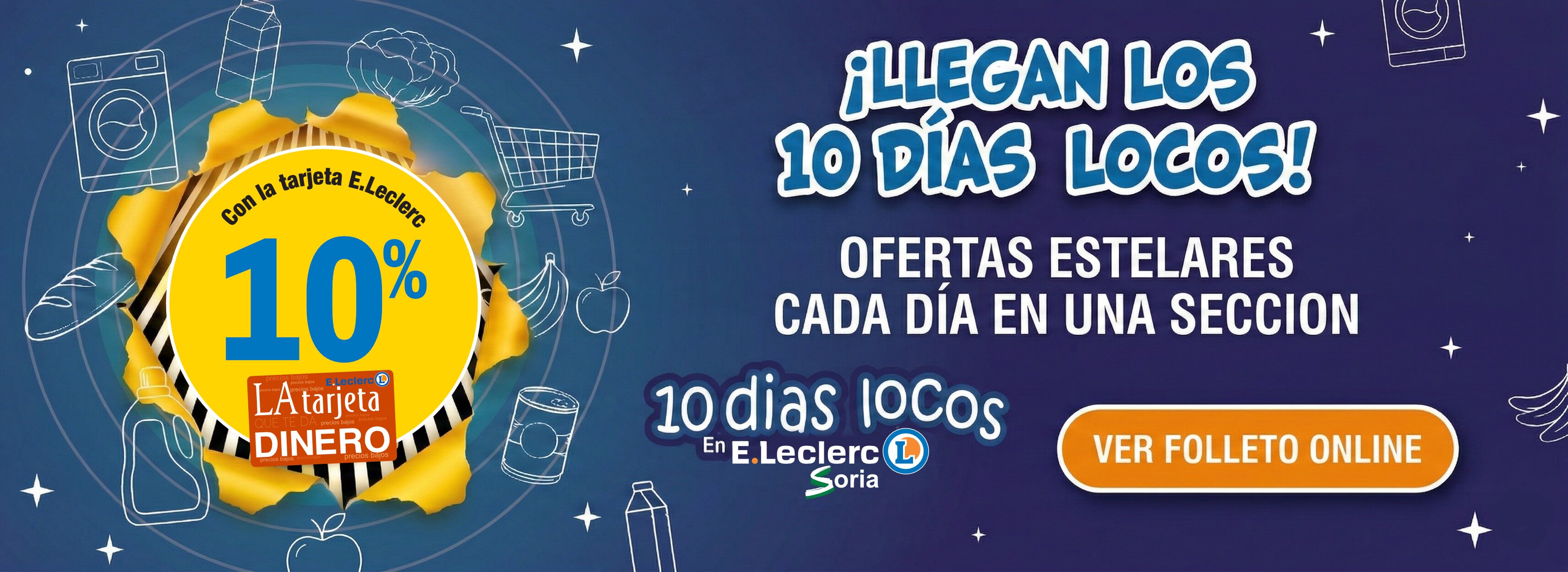 Oferta E.Leclerc Soria - 10 días locos del 4 al 14 de marzo 2026